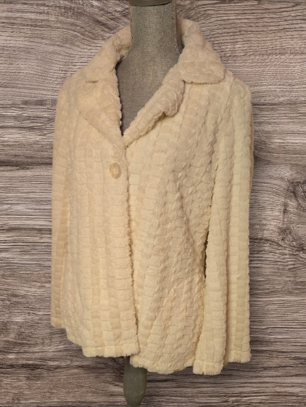 Multiples Faux Fur Jacket